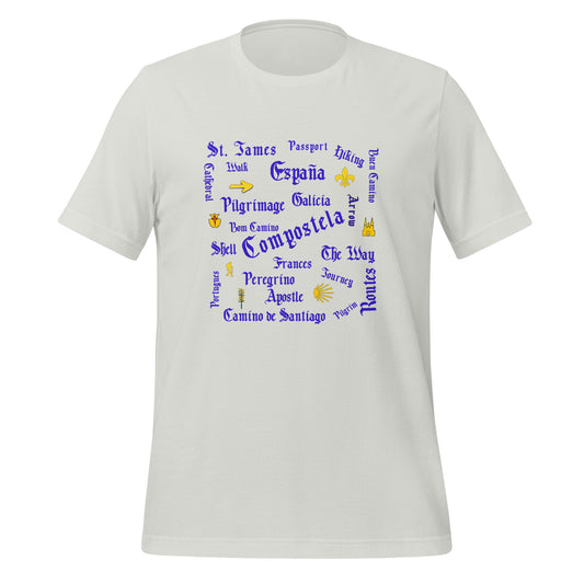 Camino de Santiago Compostela tee gift