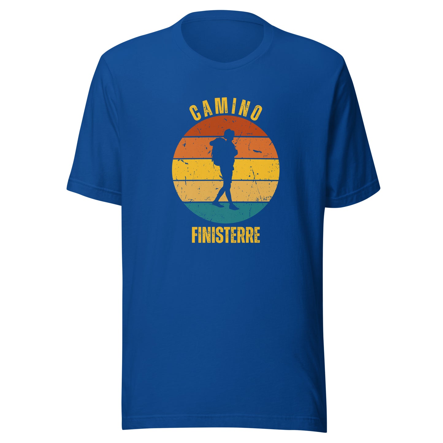 Camino Finisterre T-Shirt, Commemorate Camino de Santiago Finisterra Keepsake, Peregrino, Unisex