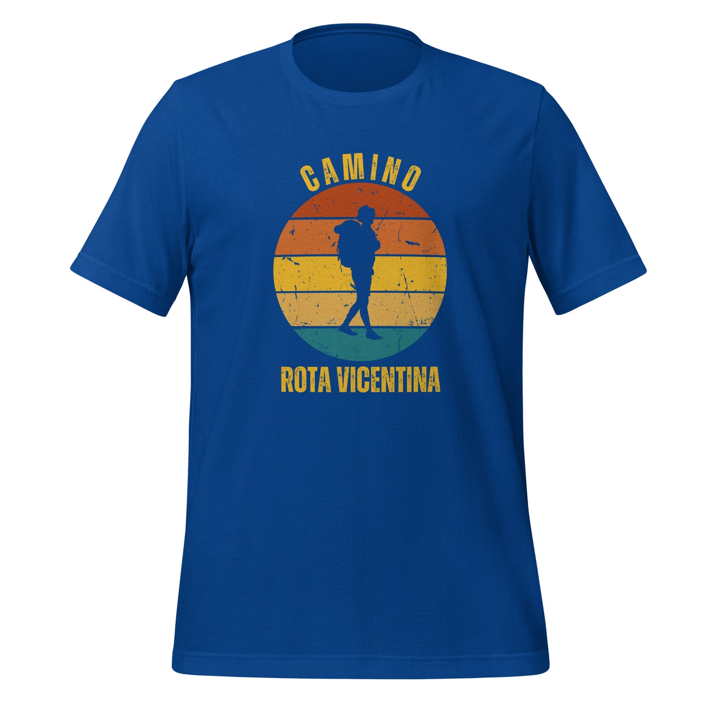 Rota Vicentina T-Shirt, Camino de Santiago Portugues Keepsake, Solo Peregrino, Unisex