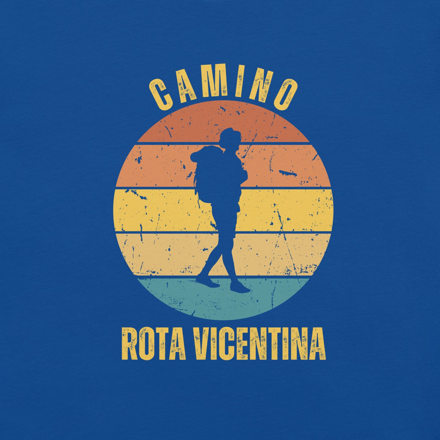 Rota Vicentina T-Shirt, Camino de Santiago Portugues Keepsake, Solo Peregrino, Unisex