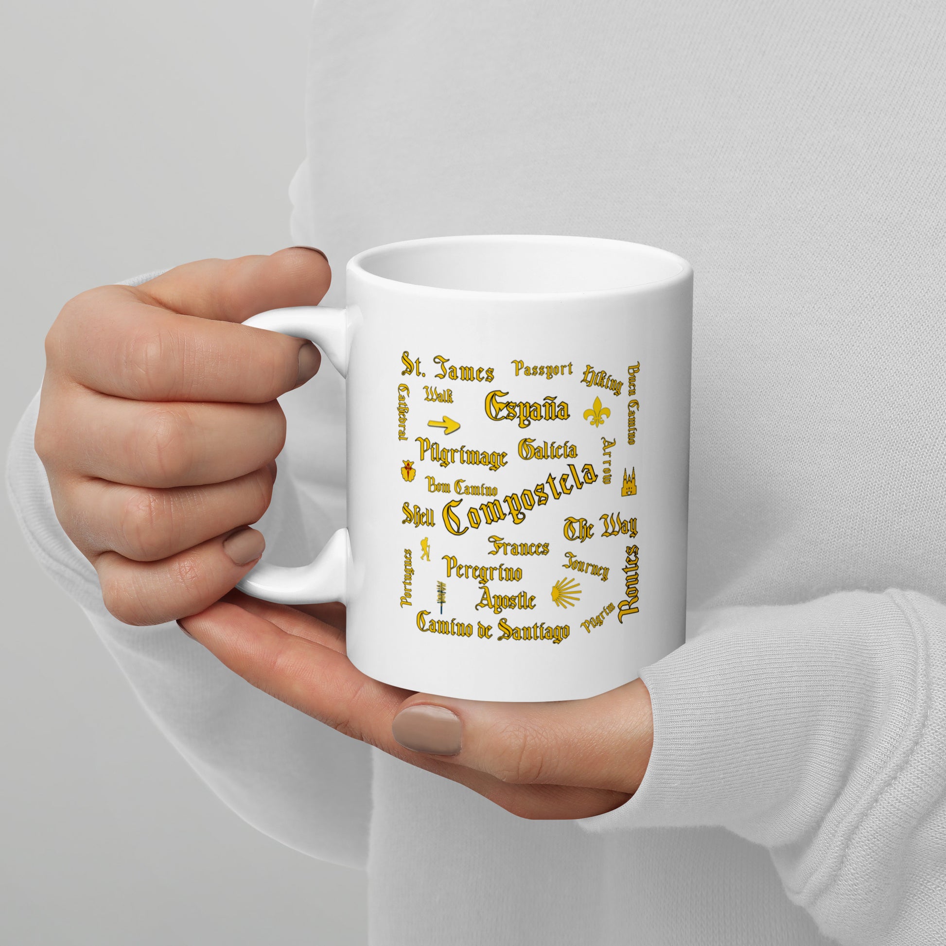 Camino de Santiago Compostela coffee mug gift