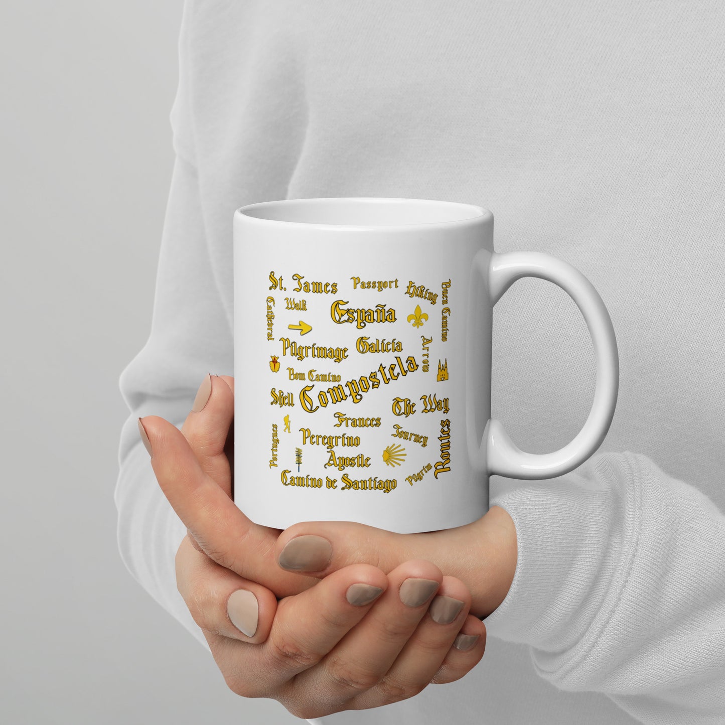 Camino de Santiago Compostela coffee mug gift