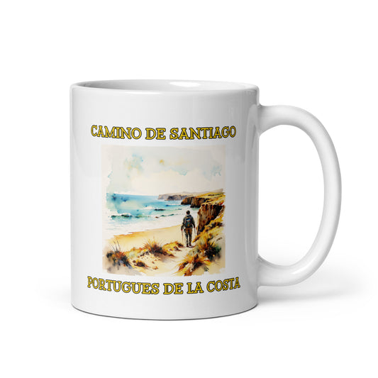 Camino de Santiago Coffee Mug, Portugues de la Costa