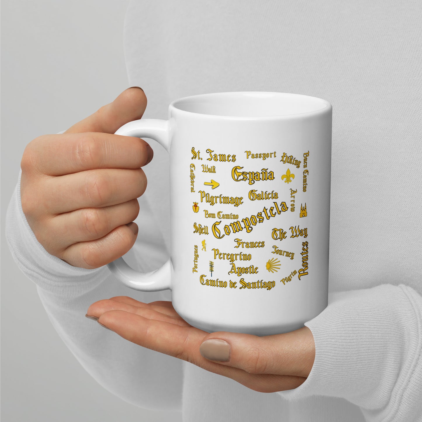 Camino de Santiago Compostela coffee mug gift