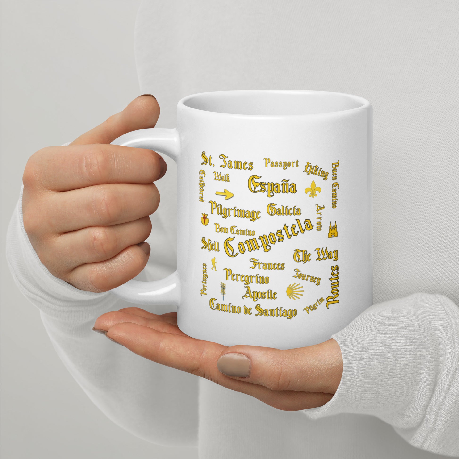 Camino de Santiago Compostela coffee mug gift