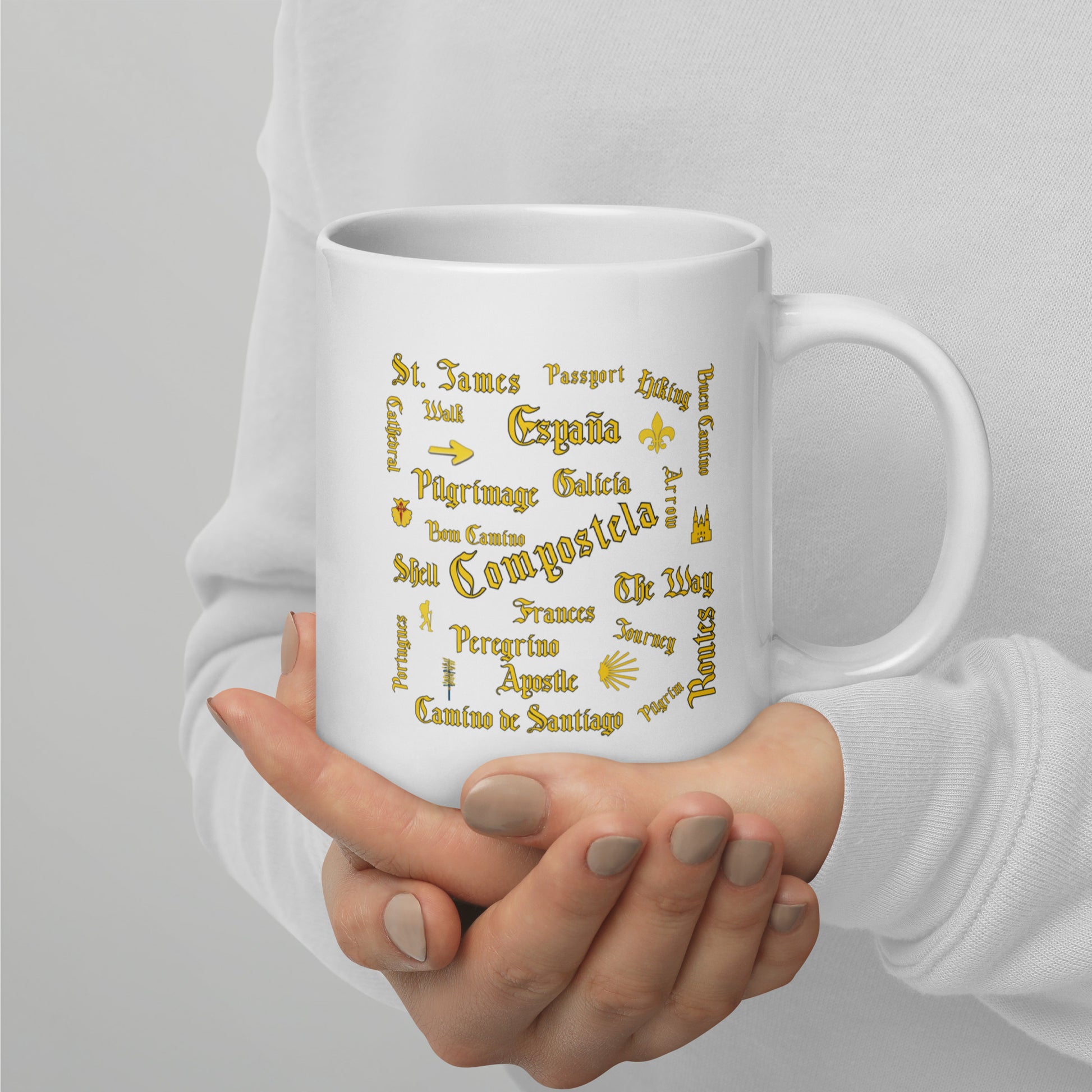 Camino de Santiago Compostela coffee mug gift