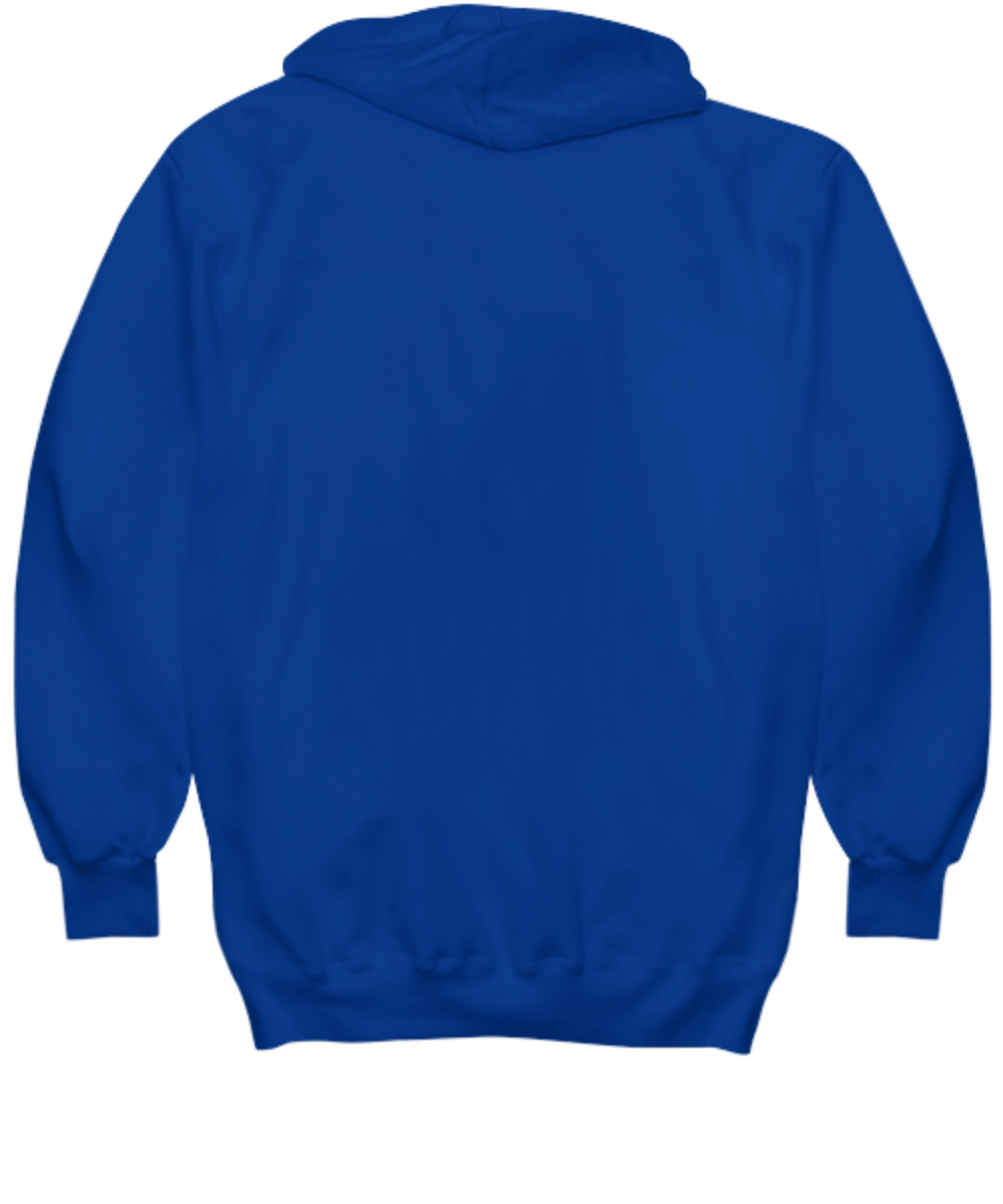 Camino de Santiago Hoodie Back Royal Blue