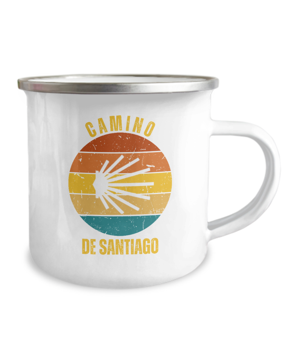 Camino de Santiago Camper mug seashell