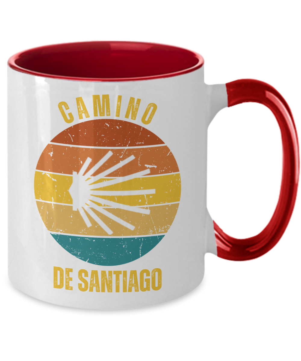 Camino de Santiago Seashell mug