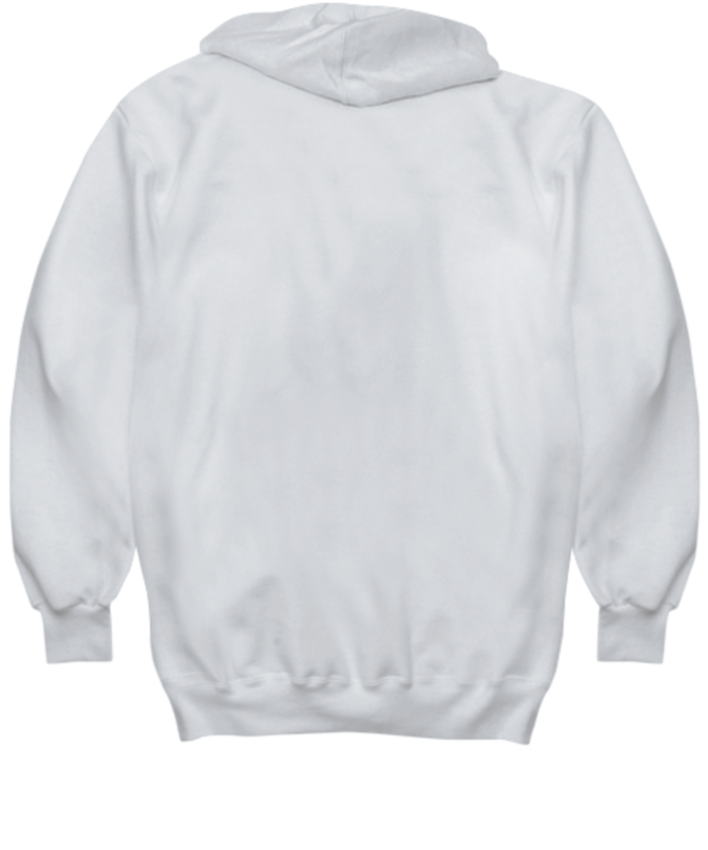 Camino de Santiago Hoodie Back White