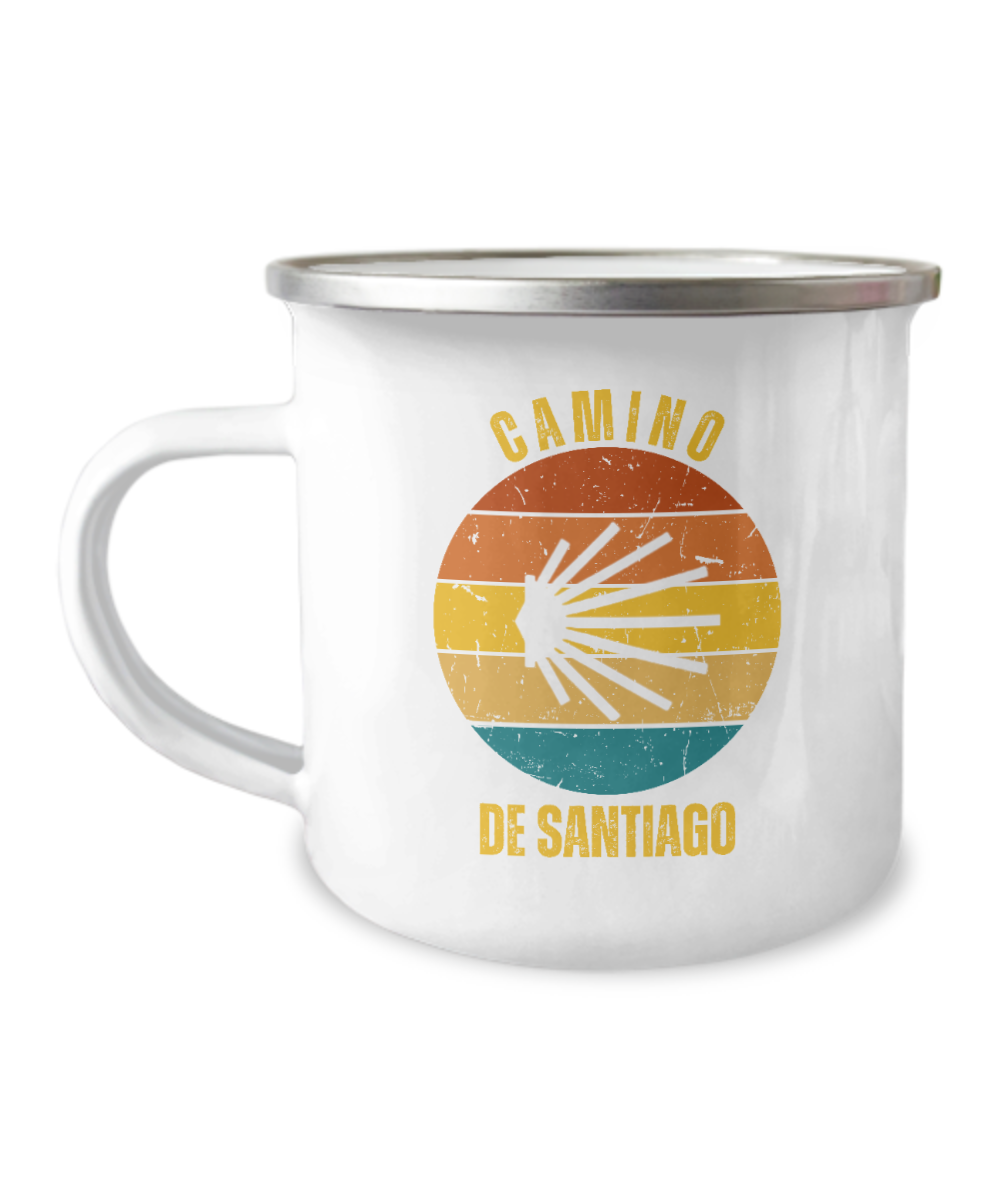 Camino de Santiago Camper mug seashell